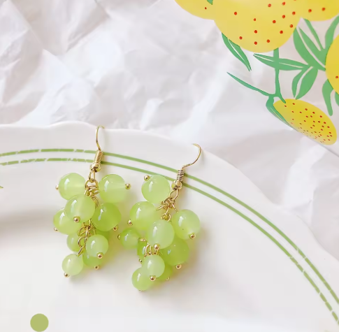 Grape Earrings